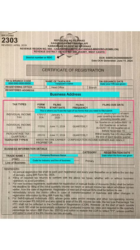 what is 2303 bir form|BIR Form 2303 or Certificate of Registration for PH Businesses .